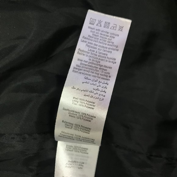 Cameo Rose Ladies Longline Puffer Coat Jacket Black Sz 12 Hooded Quilted Padded - Picture 12 of 14